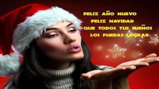 FELIZ AÑO NUEVO FELIZ NAVIDAD CANTADA POR TATIANA [upl. by Pomeroy]