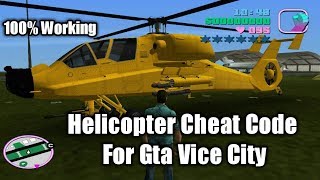 HELICOPTER CHEATS CODE FOR GTA [upl. by Etiuqal]