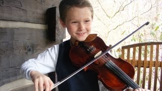 9yearold fiddler hopes to go pro Carson Peters [upl. by Fernandes]