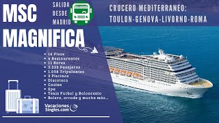 Video MSC Magnifica itinerario Mediterraneo [upl. by Sardse766]