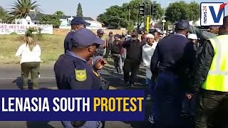 WATCH Lenasia South residents stand up against the police [upl. by Pettifer212]