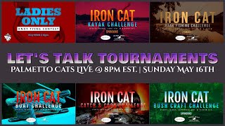 LIVE SHOW Lets talk tournaments Palmetto Cats LIVE [upl. by Elroy]