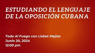 Estudiando El Lenguaje De La Oposición Cubana CambioFraude [upl. by Avihs]