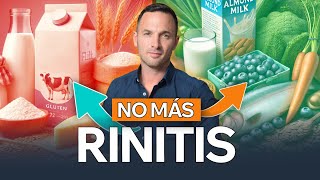 RESPIRA MEJOR y combate la RINITIS con estos Alimentos y suplementos CLAVE [upl. by Jana149]