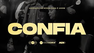 CONFIA AO VIVO — AD10  COLO DE DEUS [upl. by Fennie]