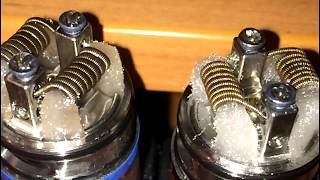 Тест Alien Clapton wire 32G0308 5 метров  SS316L 26GA 04mm 10 метров [upl. by Anaerb]