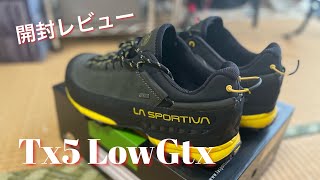 『登山』LA SPORTIVA Tx5 LowGtx レビュー [upl. by Adriano]