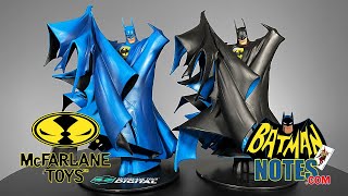 Batman Statues by Todd McFarlane Review McFarlane Toys Blue amp Black [upl. by Tai662]