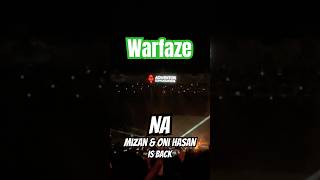 Na by Warfaze is performing by Mizan and Oni Hasan  shorts live warfaze concert [upl. by Nirad]