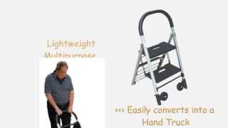 Folding Ladder Hand Truck Combo [upl. by Nahsez]