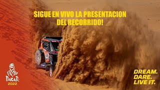 Dakar2022  Sigue en vivo la presentación del recorrido [upl. by Zandra]