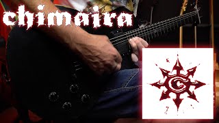 Chimaira  Power Trip Guitar Cover [upl. by Nnylsaj940]