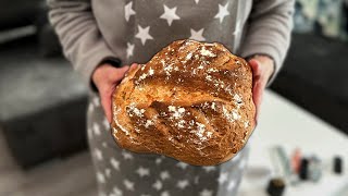 Du wirst NIE WIEDER Brot kaufen💥In 5 Minuten verrührt🤯 [upl. by Anuaik]