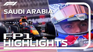 FP1 Highlights  2024 Saudi Arabian Grand Prix [upl. by Jr]