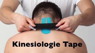 Anlagetechniken für einen verspannten Nacken  Kinesio  Tape [upl. by Bertold]