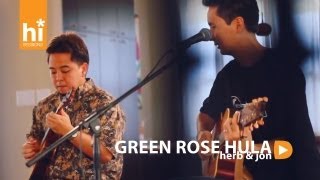 Herb Ohta Jr amp Jon Yamasato  Green Rose Hula HiSessionscom Acoustic Live [upl. by Trinette260]