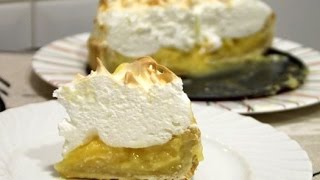 Receta Tarta de Limón y Merengue Lemon pie [upl. by Hgielhsa]