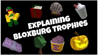 Explaining Bloxburg Trophies Roblox [upl. by Canice180]