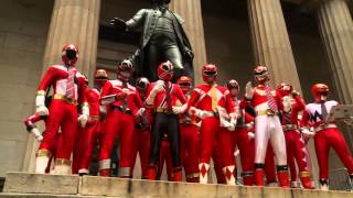 Power Rangers  Celebrate Power Rangers 20th Anniversary in the Big Apple [upl. by Sherourd]