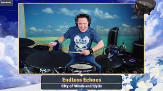 The8BitDrummer plays quotEndless Echoesquot  Genshin Impact [upl. by Aihcats307]