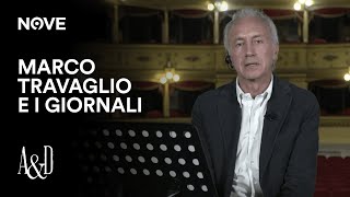 Il Passaparola di Travaglio su Israele e il giornalismo da Curva Nord e Sud  Accordi e Disaccordi [upl. by Eillas]