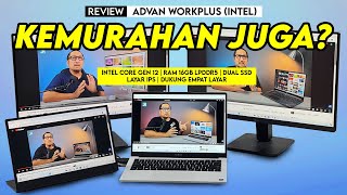 “Laptop Salah Harga” Sekarang Pakai Intel Review Advan Workplus Core i5 [upl. by Aidnyc]