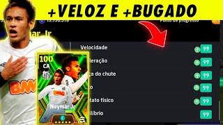 Como BUGAR o NEYMAR DO SANTOS e fazer a MELHOR FICHA no efootball 2024 mobile [upl. by Berwick749]