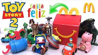 Cajita Feliz  TOY STORY 2 Parte 2  McDonald´s Colección RETRO 1999 TOY SHOTS  Disney PIXAR [upl. by Quintessa]