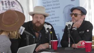 Live from Boston Calling 2017 Nathaniel Rateliff interview [upl. by Mosier]