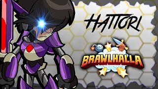 Hattori Art of the Demon Ninja • EPIC 1v1s • Brawlhalla Gameplay [upl. by Ramirolg298]