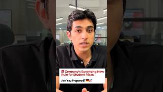 🚨 Germanys New Student Visa Rule What You Need to Know for 2024 🇩🇪💰 canamconsultants [upl. by Nihhi]