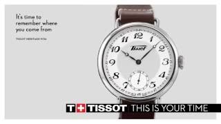 Calame les montres TV présente la montre Tissot Heritage 1936 T1044051601200 [upl. by Kare]