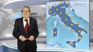 Previsioni meteo per domenica 21 gennaio Tanto sole poche piogge [upl. by Airdnahs]