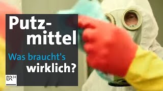 Putzmittel  welche und wie viel davon braucht es wirklich  Abendschau  BR24 [upl. by Fidellia]