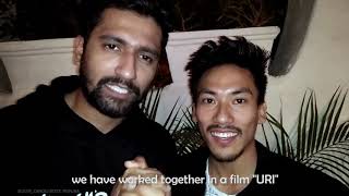 URI movie Vicky Kaushal message for Tripura and Northeast India [upl. by Llenahs174]