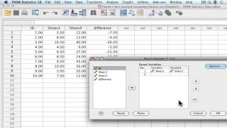 Paired Dependent Samples Ttest [upl. by Asha716]