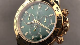 Rolex Oyster Perpetual Cosmograph Daytona 116508 Rolex Watch Review [upl. by Howard]