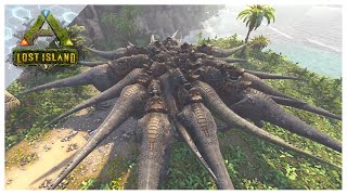 Encountering The Dinopithecus King  Ark Lost Island  Episode 24 [upl. by Dnomhcir275]