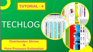 Tutorial  4  How to Estimate OverburdenVertical Stress amp Pore Pressure in TechLog [upl. by Cheadle]