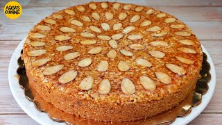 Try This Easiest Almond Cake Bakery Style by Aqsas Cuisine Dry Almond Cake Winter Special Cake [upl. by Merci731]