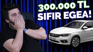 300 bin TLye sıfır Fiat Egea Hem de Türkiyede [upl. by Caressa]