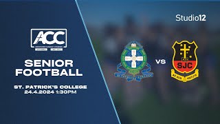 St Patricks College vs St Josephs College Geelong  ACC Division 1 Football  Round 1 [upl. by Keelby]