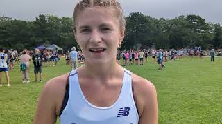 Saintsquot Rory Sullivan takes the girls crown at Vineyard XC Invitational [upl. by Tenn1]