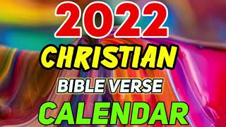 2022 CHRISTIAN CALENDAR  2022 BIBLE VERSE CALENDAR  2022 CHURCH CALENDAR  CHRISTIAN CALENDAR [upl. by Oberstone]