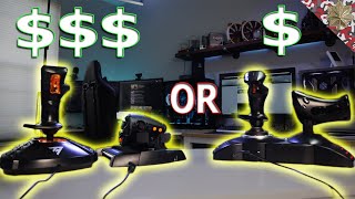 Microsoft Flight 2020 What HOTAS Should You Get  Thrustmaster T16000M or TFlight Hotas X [upl. by Earehc]