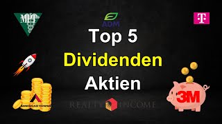 Diese TOP 5 Dividendenaktien JETZT KAUFEN🎄​🎁​📈Dividenden mit enormen Wachstum amp Dividendensteigerung [upl. by Bikales563]