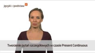 JĘZYK ANGIELSKI darmowy kurs cz16 GRAMATYKA  pytania szczegółowe [upl. by Enelkcaj]