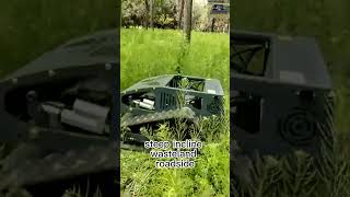 remote operated tracked mowing robot made by Vigorun Tech Vigorun remote control track brush cutter [upl. by Haida31]