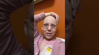 Day 1 of stem cell transplant therapy [upl. by Aicekal]