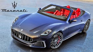 New Maserati GranCabrio Trofeo 30liter twinturbo 542 hp [upl. by Aleda707]